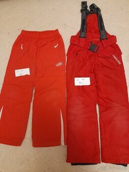 2x oteplovačky vel. 134 a 128 - 1