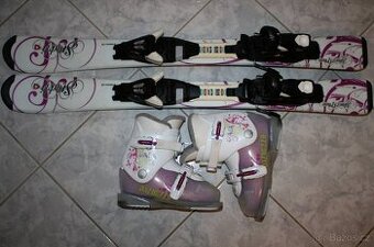 dívčí lyže Stockli Sinox 90 cm , lyžáky dalbello