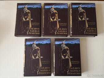 František Palacký - Dějiny národu českého 5 svazků