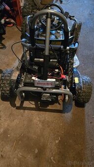 Dětská elektrická bugina 1000W černá