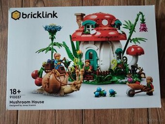 Lego BrickLink Houbový domek 910037