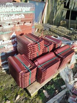 Střešní pálené tašky s glazurou