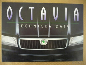 Prospekt Škoda Octavia technická data 08/1997