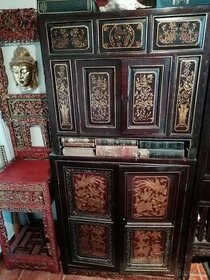 Starožitný nábytok Indočína