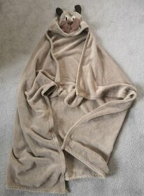 Oblékací plyšová deka