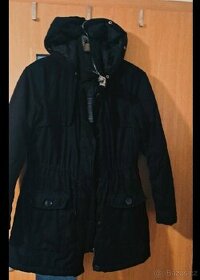 Prodám černý dámský kabát znackovy Jeans Pascale - 1