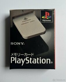 PlayStation 1 originální paměťová karta ( nová )
