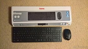 Bezdrátový set klávesnice a myši Hama RF 2300