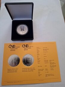 200 Kč pamětní stříbrná mince 2024 Josef Suk Proof
