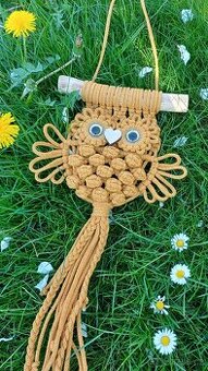Macramé sovička