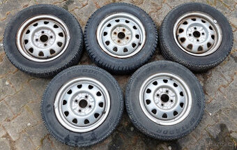 Kola Felicia 13" 4ks +rezerva 165/70 R13 ET38 (Brno/Kyjov)