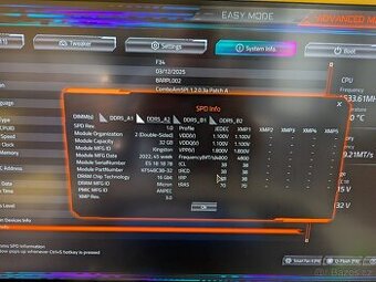 Kingston DDR5 64 GB (2×32 GB) 4800 MHz – plně funkční