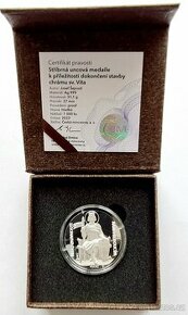 Medaile k příležitosti dostavby chrámu s.Víta 2023 1 OZ