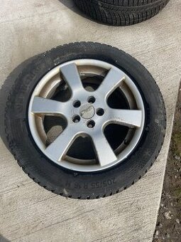 ALU kola se zimními pneu na Ford, pneu 205 / 55, 16