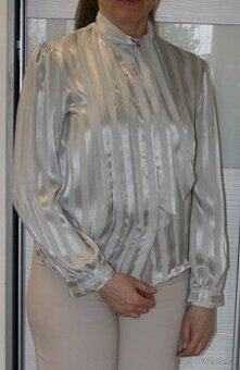 Šedivá halenka značky Emilio Perucci, velikost 36