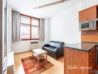 Pronájem bytu 2+kk, Lucemburská, Vinohrady, 23500 Kč/měs, 55