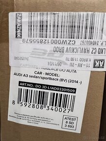 NOVE autokoberce AUDI A3 sedan/sportback