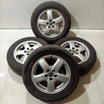 15" ALU kola – 5x100 – ŠKODA (SEAT, VW, AUDI)