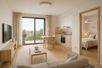 Prodej moderního bytu 2+KK s terasou – 58 m² + 9 m² terasa –
