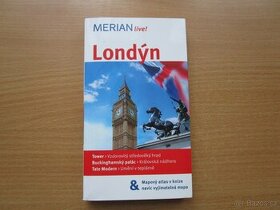 Kniha Londýn, včetně 2 map - 1 vyjímatelná, vše o Londýně - 1