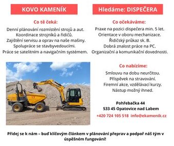 DISPEČER MECHANIZACE