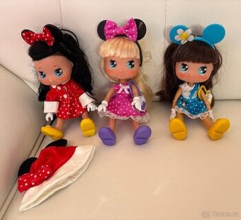 Panenky Minnie + hrací skříňka - 1