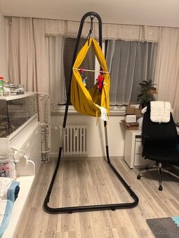 Luxusní závěsná kolébka HOJDAVAK BABY (XL) – komplet set s m