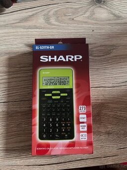 Vědecká Kalkulačka SHARP + kryt ZDARMA