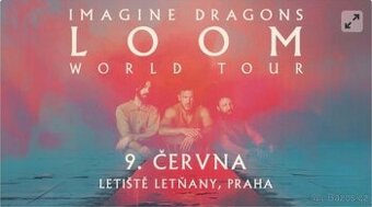 Imagine Dragons Praha 9.6. Golden Circle vlevo