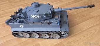 🛠 RC tank Heng Long Tiger 1 PRO – kovová verze,