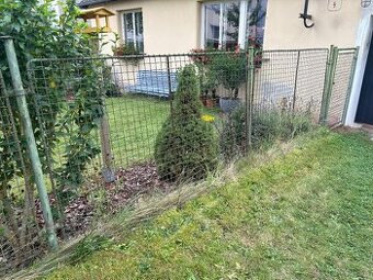 Plot / plotové dílce a branka cca 25 metrů délky