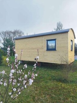 Maringotka fairy 6 × 3 m – celoroční bydlení 18 m²