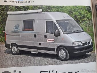 Koupím obytni auto Fiat Ducato 2,8 diesel