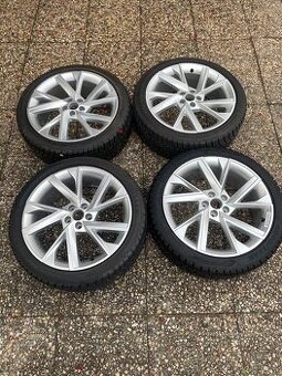Zimní sada ALU kol originál Škoda 5x100 R18 pneu 205/45/18