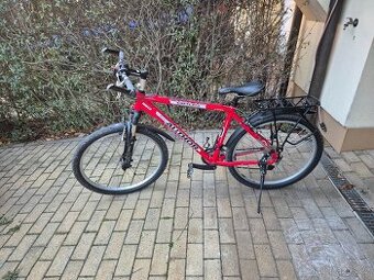 Dámské kolo Author červené