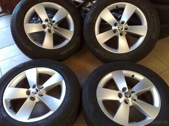 alu kola skoda 5x112 r17 original škoda kodiaq 215/65/17