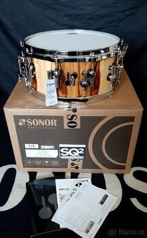 Prodám nový snare Sonor SQ2 Maple heavy- 14x6,5"