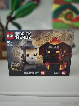 Lego Brickheadz Pán prstenů - Gandalf a Barlog 40631