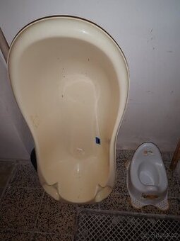 Dětská vanička a nočník