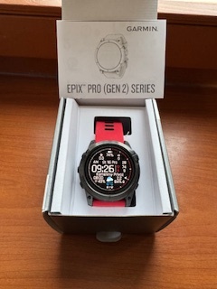 GARMIN EPIX Pro,safír,titan, 51mm