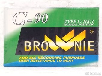 BROWNIE C-90 Retro Audiokazeta