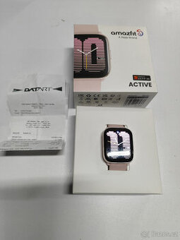 Chytré hodinky Amazfit Active / růžové