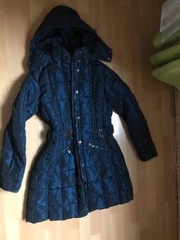 Mango perovy modrý prosivsny Kabat bunda 38