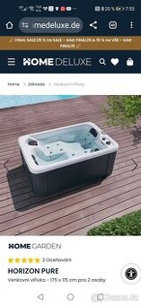 Venkovni virivka z Nemecka nepouzita