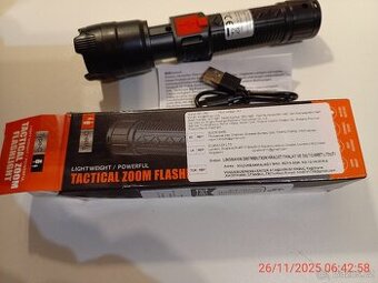 Taktická svítilna. - 1