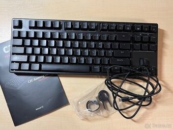 CZC Gaming Dwarf – mechanická herní klávesnice, (CZ)