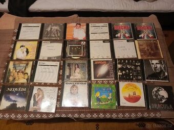 72 kusů hudební CD - KOPIE....viz foto