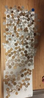 mince viz foto, koruny, zlote, forinty, marky, staré nové