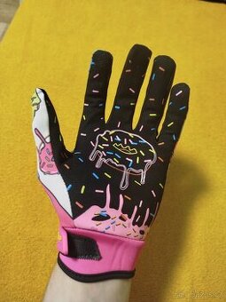 Rukavice na kolo růžové M