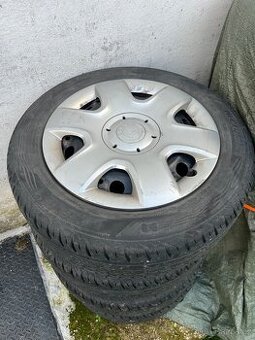 Letné pneu na diskoch 195/55 R15